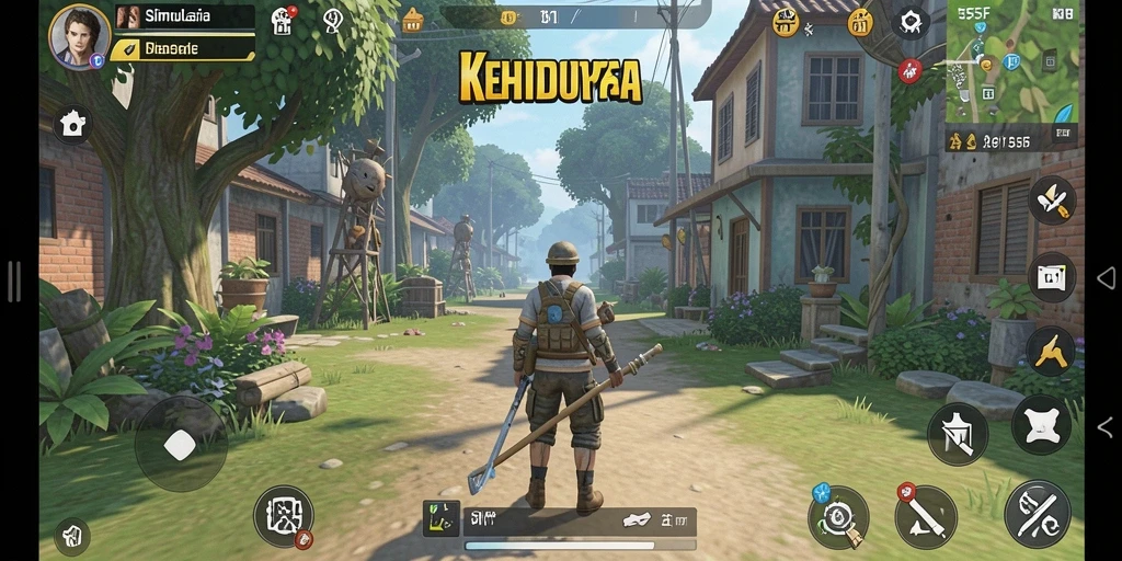 Screenshot gameplay 555F dengan fitur simulasi yang menarik.
