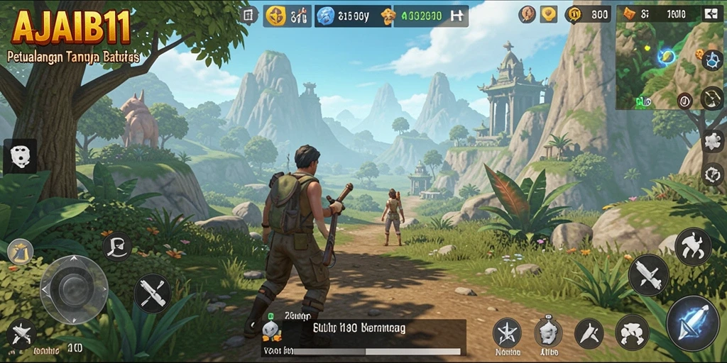 Gameplay AJAIB11 yang menakjubkan dalam dunia Open World.