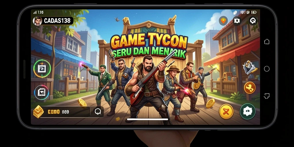 Tampilan gameplay CADAS138 yang menarik dan interaktif.