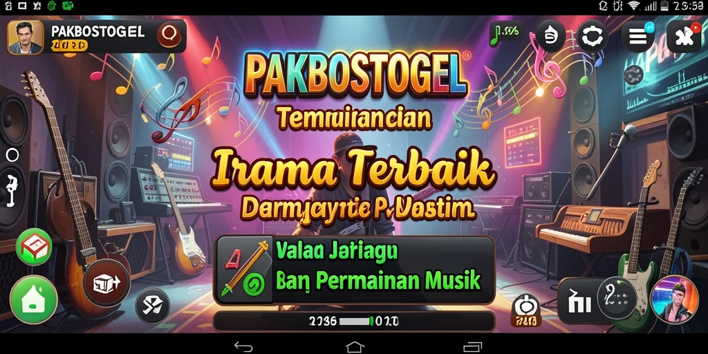 Tampilan gameplay PAKBOSTOGEL yang menarik dan dinamis.