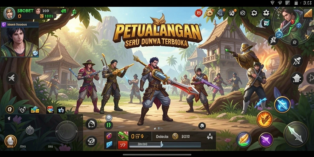 Tampilan gameplay Open World yang menakjubkan dari SBOBET.